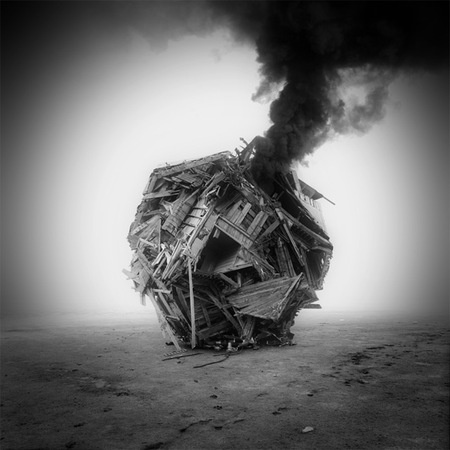 El arquitecto se volvió loco, fotografías de Jim Kazanjian