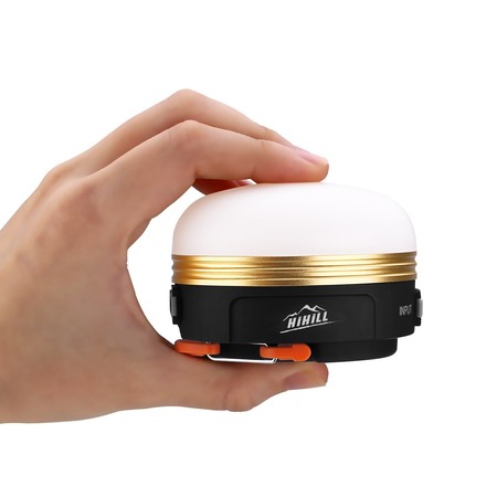 Cupón de descuento de 4 euros en la linterna de camping Hihill: aplicándolo se queda en 4,99 euros en Amazon
