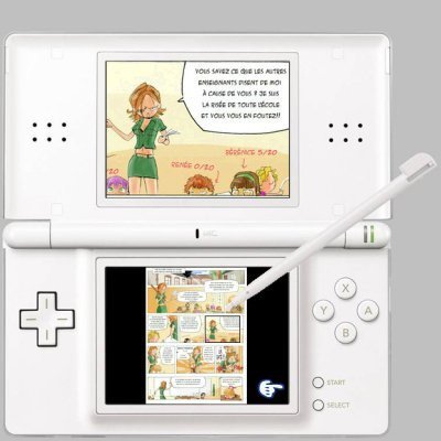 Lee cómics con la NDS