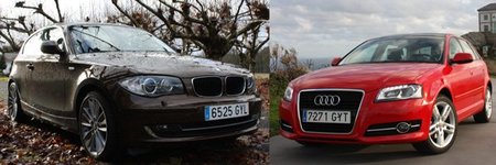 Comparativa: Audi A3 vs BMW Serie 1, duelo de veteranos