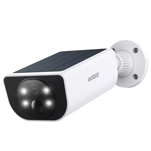 AOQEE Camara Vigilancia WiFi Exterior Solar - 2K 