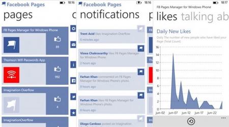 FB Pages Manager, gestiona páginas de Facebook en tu Windows Phone