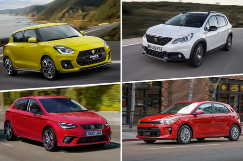 ¿Cuál me llevo? SEAT Ibiza vs. Peugeot 2008 vs. KIA Rio vs. Suzuki Swift Sport