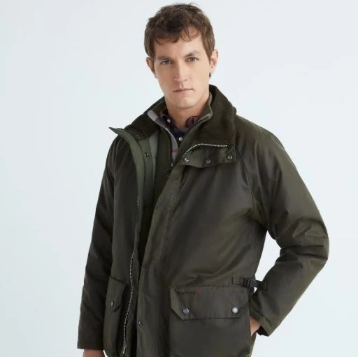 Barbour
Chaqueta de hombre con cierre de cremallera y cuello de pana