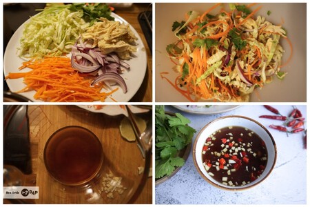 Pasos Ensalada Vietnamita