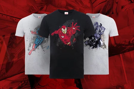 3x2 en camisetas frikis en Zavvi y envío gratuito