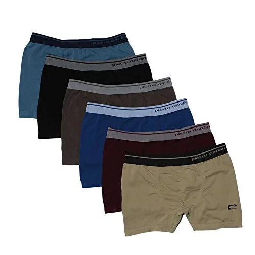 Pierre Cardin 378, Bóxer Para Hombre, Multicolor 2, X-Large, Pack de 6