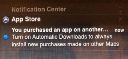 Las descargas automáticas de aplicaciones saltarán de iOS a OS X con Mountain Lion