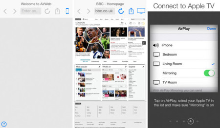 AirWeb, ¿no podría Apple lanzar un SDK para tener apps similares en el Apple TV?