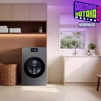 Lavasecadora ultra compacta con gran capacidad y funciones de inteligencia artificial. Su motor ahorra energía y tiempo