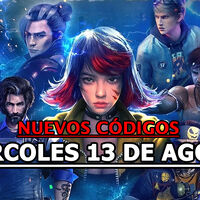 Free Fire MAX, códigos gratuitos del Miércoles 13 de agosto 
