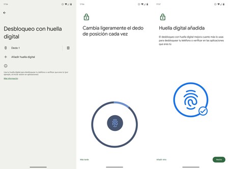 Desbloqueo Huella Dactilar