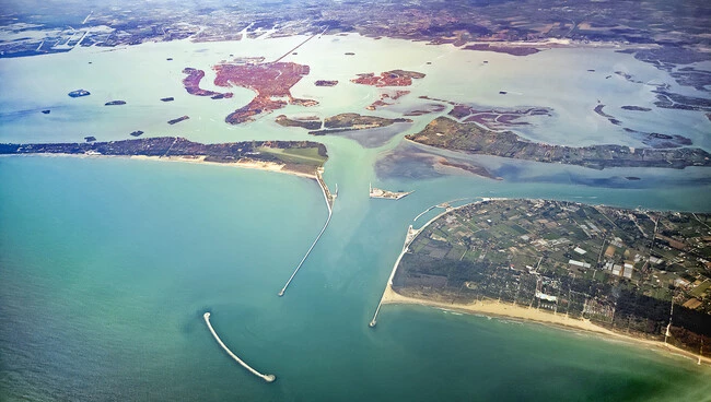 Embalse Cerca De Venecia