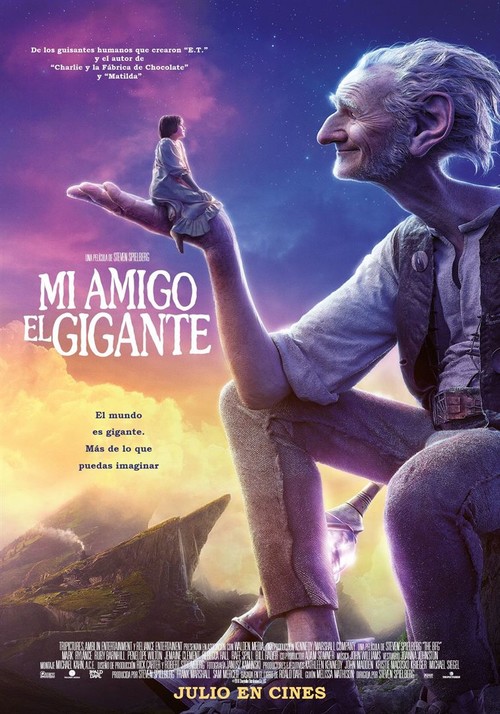 Steven Spielberg lleva a la gran pantalla un cuento de Roald Dahl: "Mi amigo el gigante" 