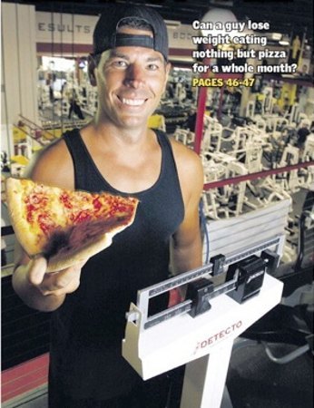 30 días de dieta a base de pizza