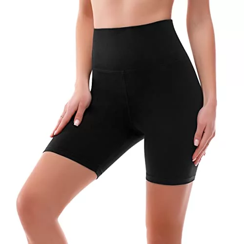 SINOPHANT Pantalones Cortos de Cintura Alta para Mujer