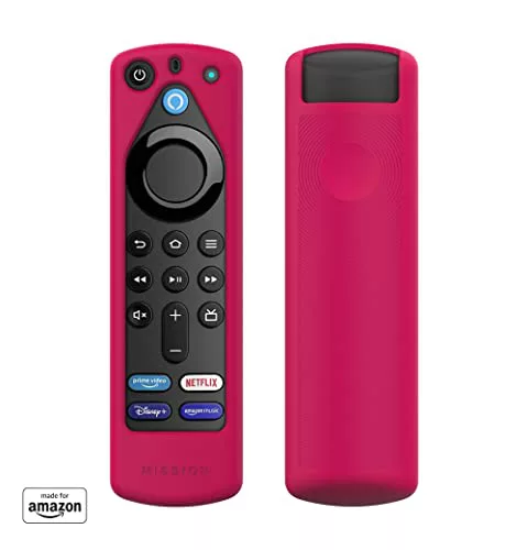 Nueva funda Made for Amazon para el mando por voz Alexa (3.ª generación), magenta