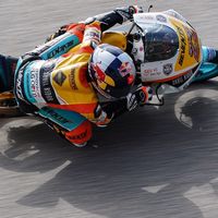 Philipp Oettl ha sido el más rápido de Moto3 en Brno pese a los intentos de Kazuki Masaki en la FP2
