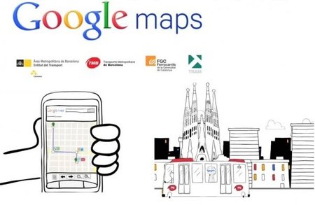 Google Transit llega a Barcelona