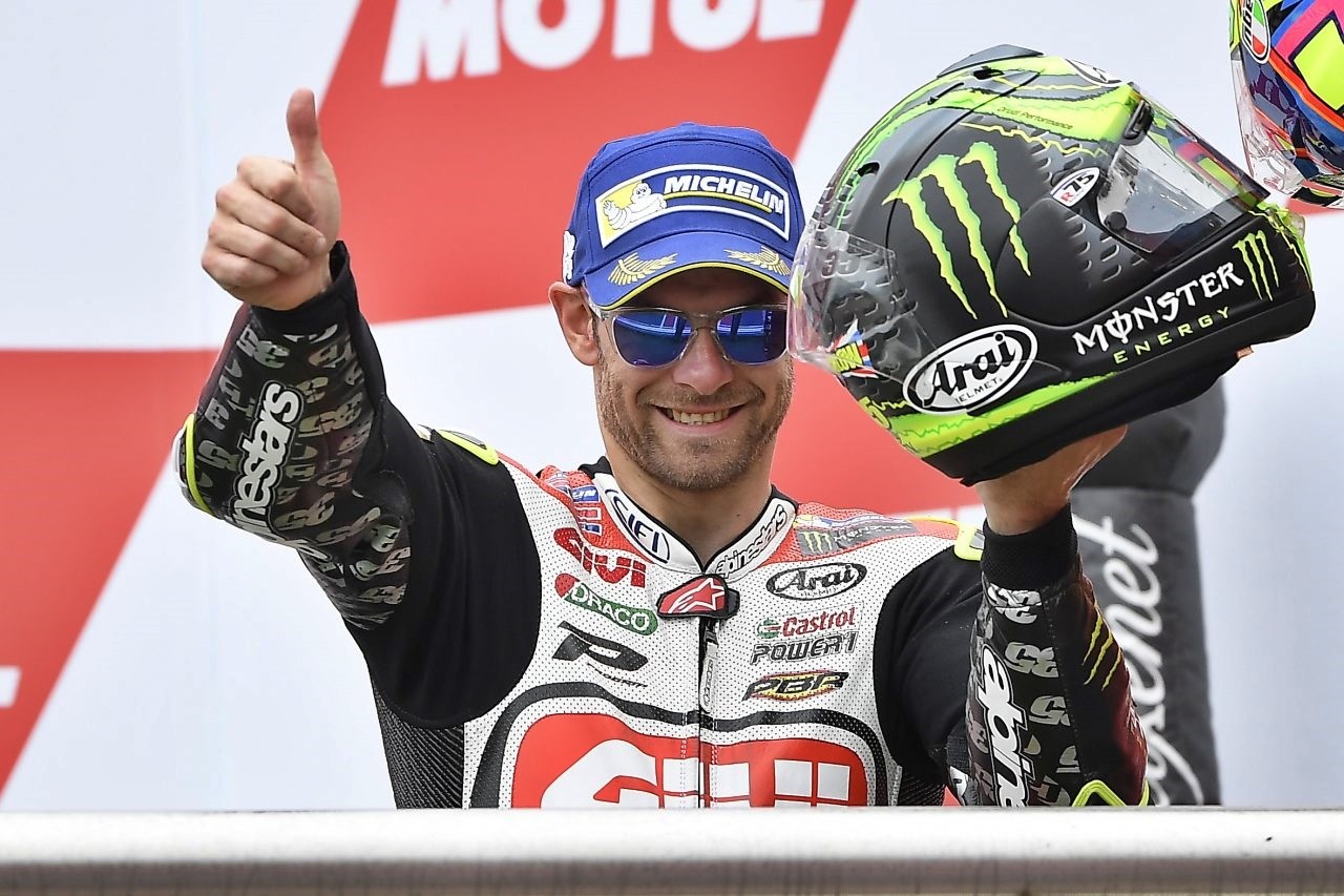 Cal Crutchlow cierra un podio con "una Honda que no está al 100%, no trabaja bien con los neumáticos"