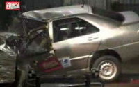 Crash test del Chery Amulet (el amuleto es lo que necesitas para salir vivo)