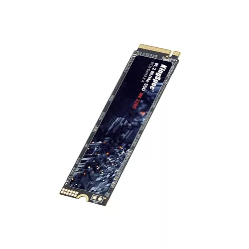 Kingspec SSD 1TB, M.2 NVMe Gen3x4 SSD 2280 - hasta 2400 MB/s, Unidad Interna de Estado sólido con Flash NAND 3D, Compatible con computadoras de Escritorio y portátiles