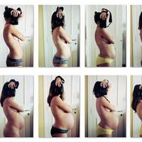 Cómo crece la barriga durante el embarazo