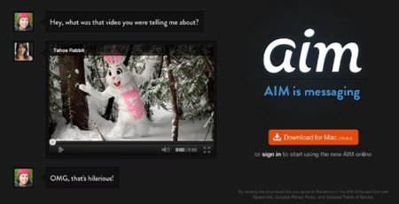 AIM se rediseña y moderniza para reconquistar la mensajería instantánea usando la nube
