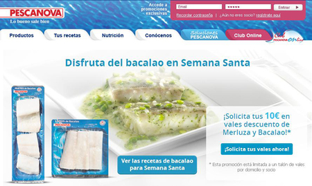 Pescanova te regala 10 euros para que disfrutes del bacalao en Semana Santa