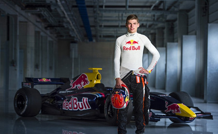 Max Verstappen, nuevo piloto del Red Bull Junior Team