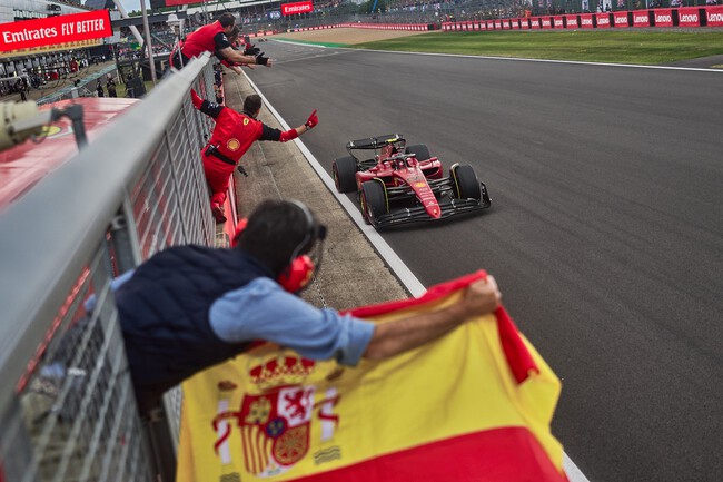 Sainz Silverstone F1 2022 2