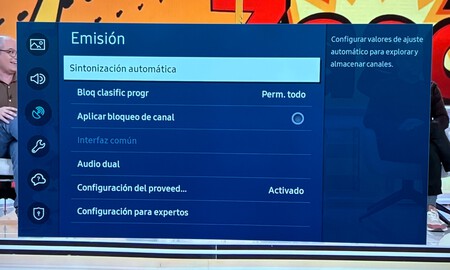 Así hice la resintonización manual en un televisor Samsung