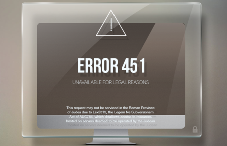 Error 451: el código de estado HTTP que se estrena para ¿censurar?