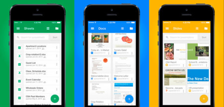 La suite ofimática de Google es ahora compatible con los nuevos tamaños de iPhone 6