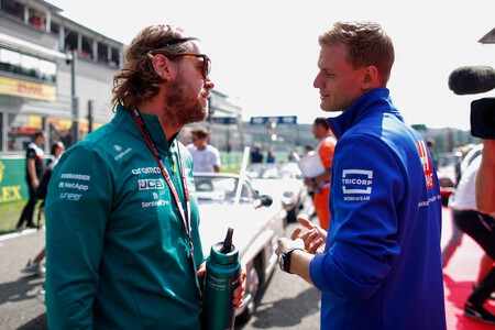 Vettel Schumacher Spa F1 2022