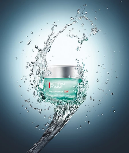 Aquapower, un concentrado glacial de Biotherm capaz de hidratar en profundidad la piel masculina