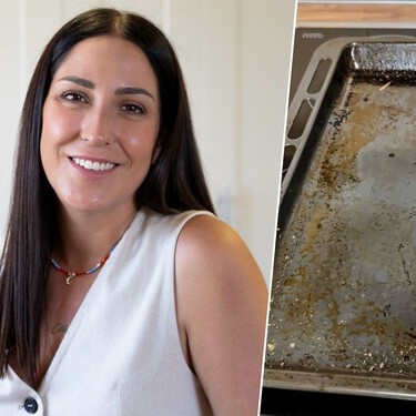 Eli Jiménez, experta en limpieza: "Para dejar la bandeja del horno impecable, me basta con agua caliente, limón y papel de aluminio"