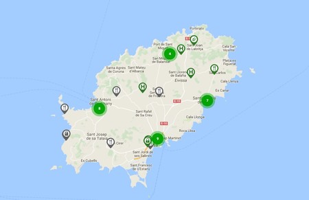 Ibiza Puntos Carga