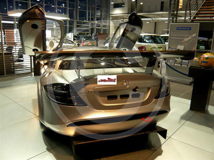 Mercedes SLR McLaren 722 GTR, 300 kg menos de peso