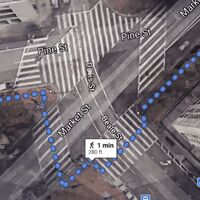 Google Maps mejora sus mapas con los peatones en el punto de mira: llegan pasos de peatones detallados y avisos de aglomeraciones