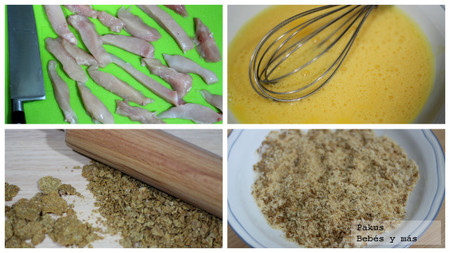 fingers de pollo pasos