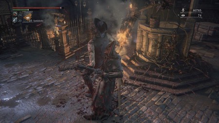 cómo saltar, parar y hacer otros movimientos de ataque 1 050318 Bloodborne 01