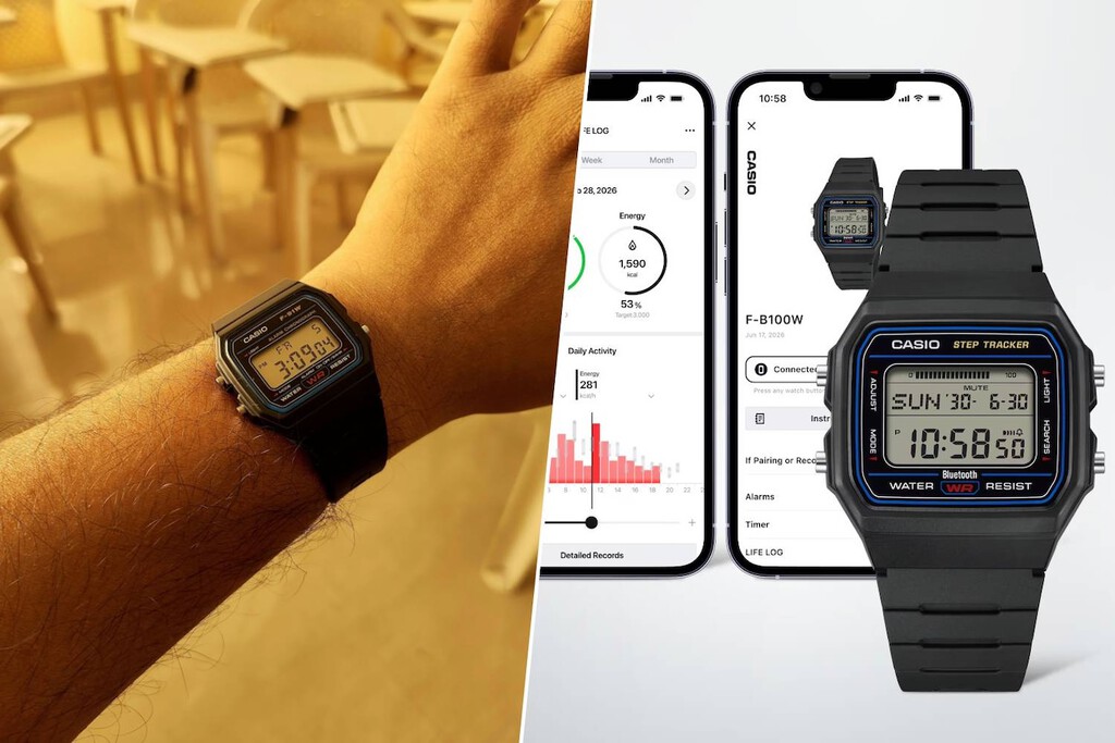 Casio ha convertido su reloj digital de toda la vida en un smartwatch. Lo mejor es todo lo que ha decidido no añadir