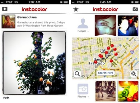 Instacolor, cuando Instagram y Color se funden en un servicio