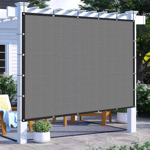 Toldo con ojales, red, de sombreado para jardín, 2 x 3 m, resistente al viento, permeable al agua, protección solar, para invernadero, terraza, plantas, gallinero