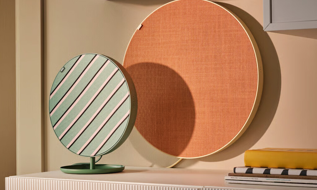 Acaba de llegar a Ikea este altavoz de pared que parece una obra de arte: cuesta solo 100 euros