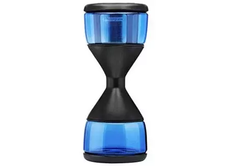 Un reloj de arena para un café