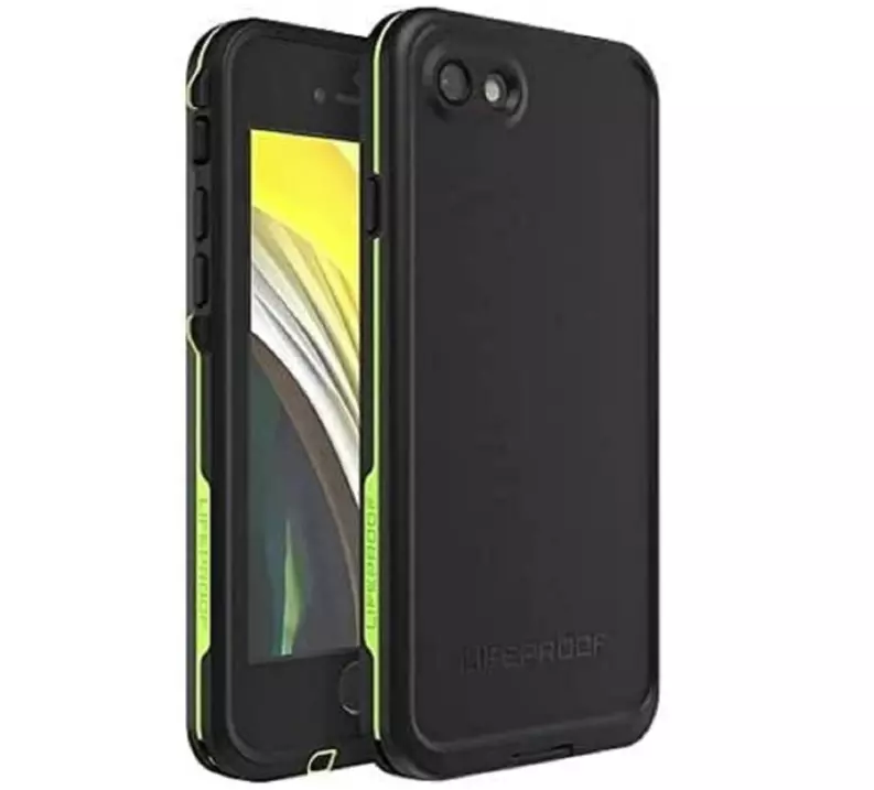 Otterbox ケース iPhone 7/8/SE 第 2 世代/SE 第 3 世代用 LifeProof Fre、耐水性 (IP68)、衝撃、汚れ、最大 2 メートルの落下に耐え、薄型でエレガント、一体型スクリーンプロテクター付き、ブラック