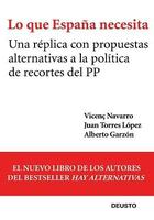 Lo que España necesita, un libro que no acompaña al título