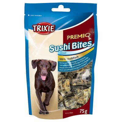 Trixie Premio Sushi Bites Light snack de pescado para perros